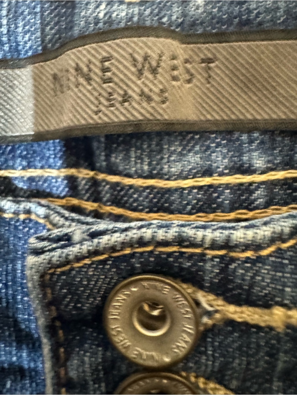 Levi's Blue Women's High-Rise Button-Fly Jeans